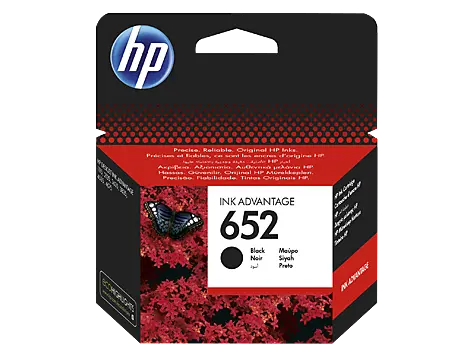 HP 652 Black Cartridge