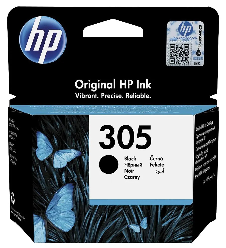 HP 305 Black ink Cartridge