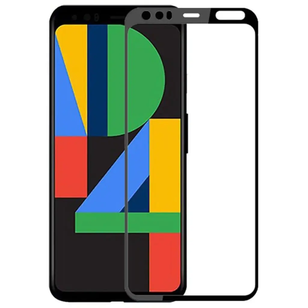 Tempered Glass Screen Protector | Google Pixel 4 + Camera Protector