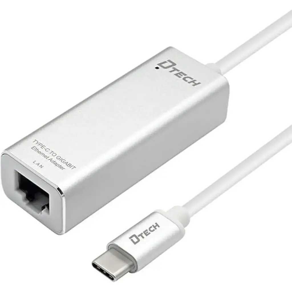 DTECH DT-0019 Type C to Gigabit Ethernet Interface Card