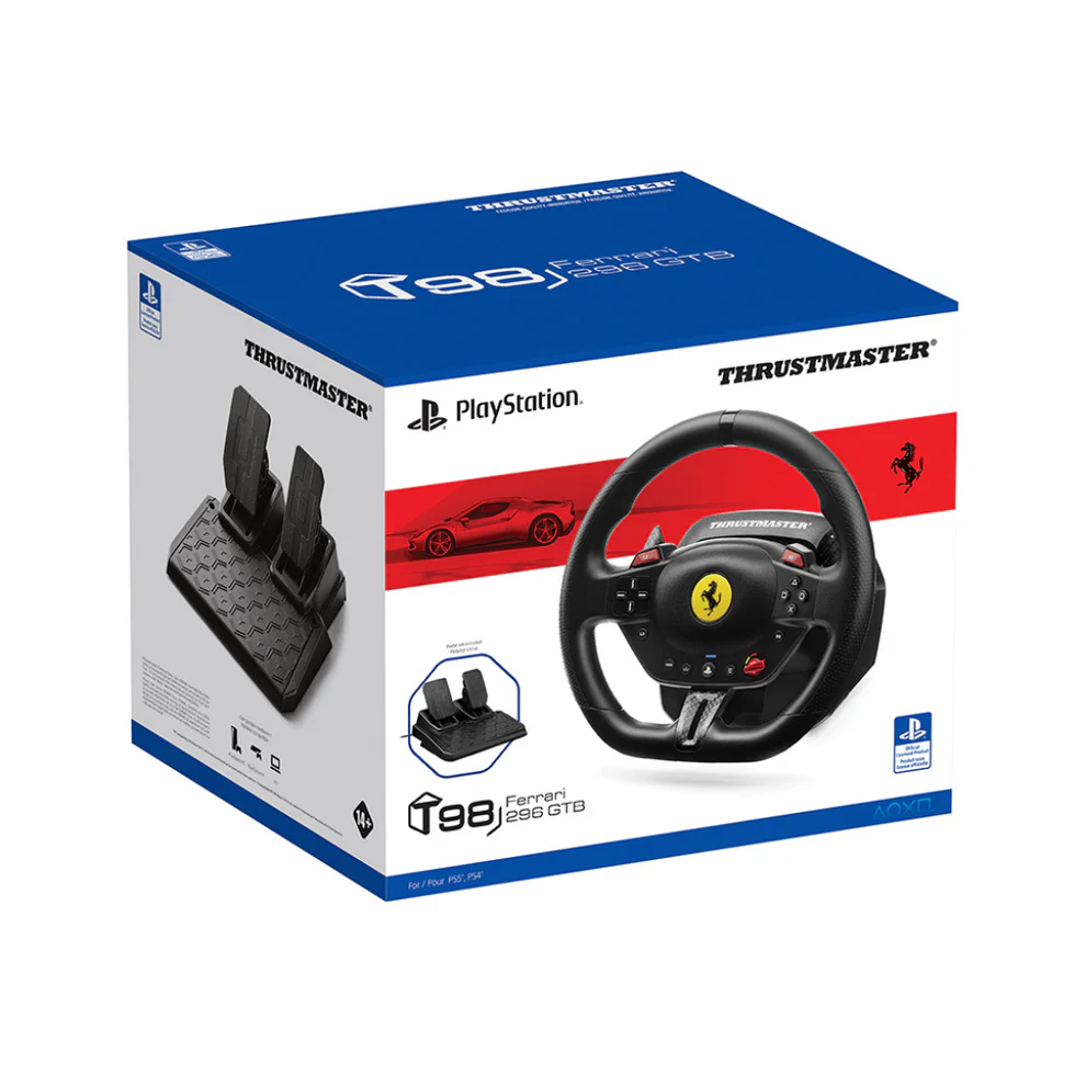 T98 Ferrari 296 GTB Racing Wheel for PS4/PS5