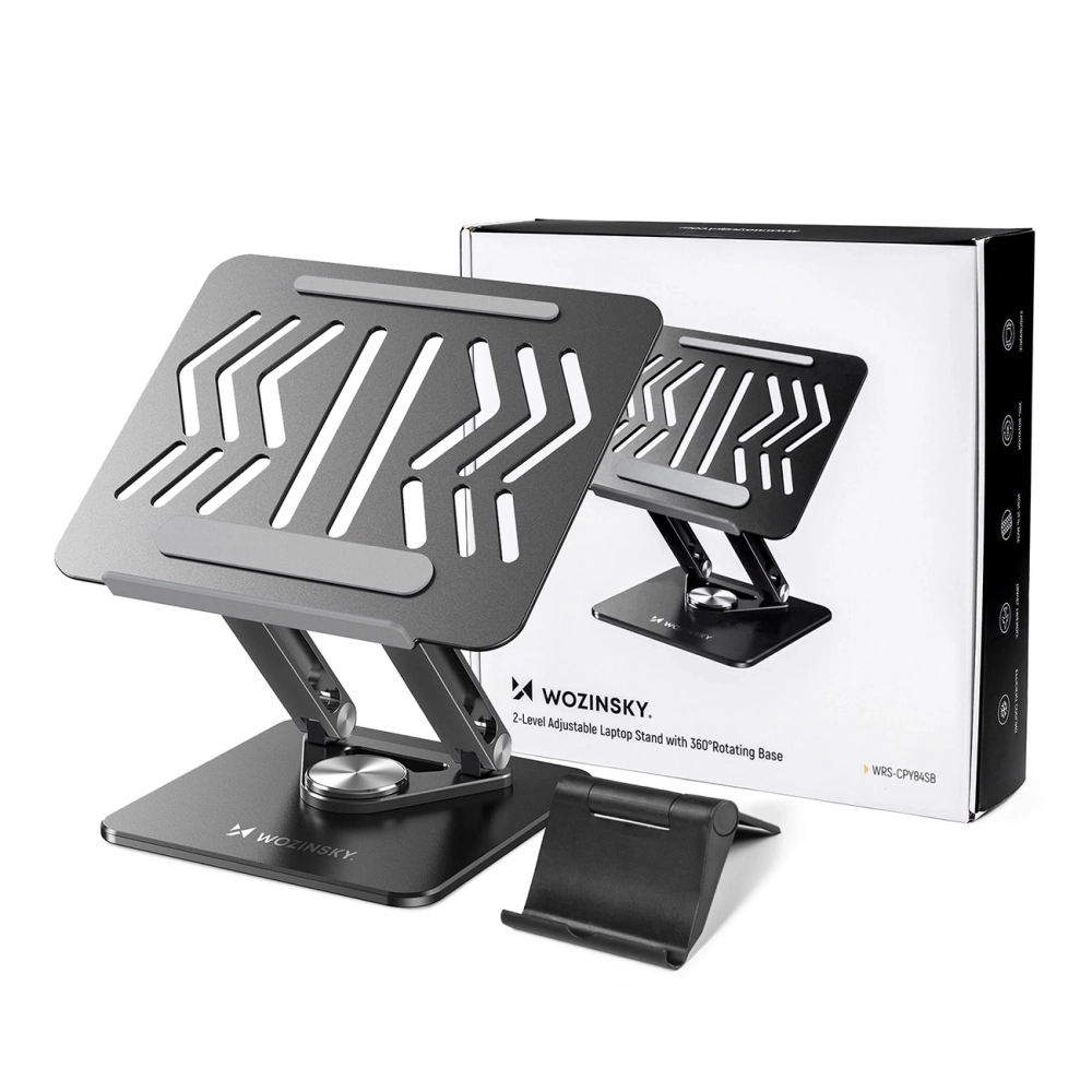 Laptop & Tablet Stand | Wozinsky 360° Adjustable Aluminum