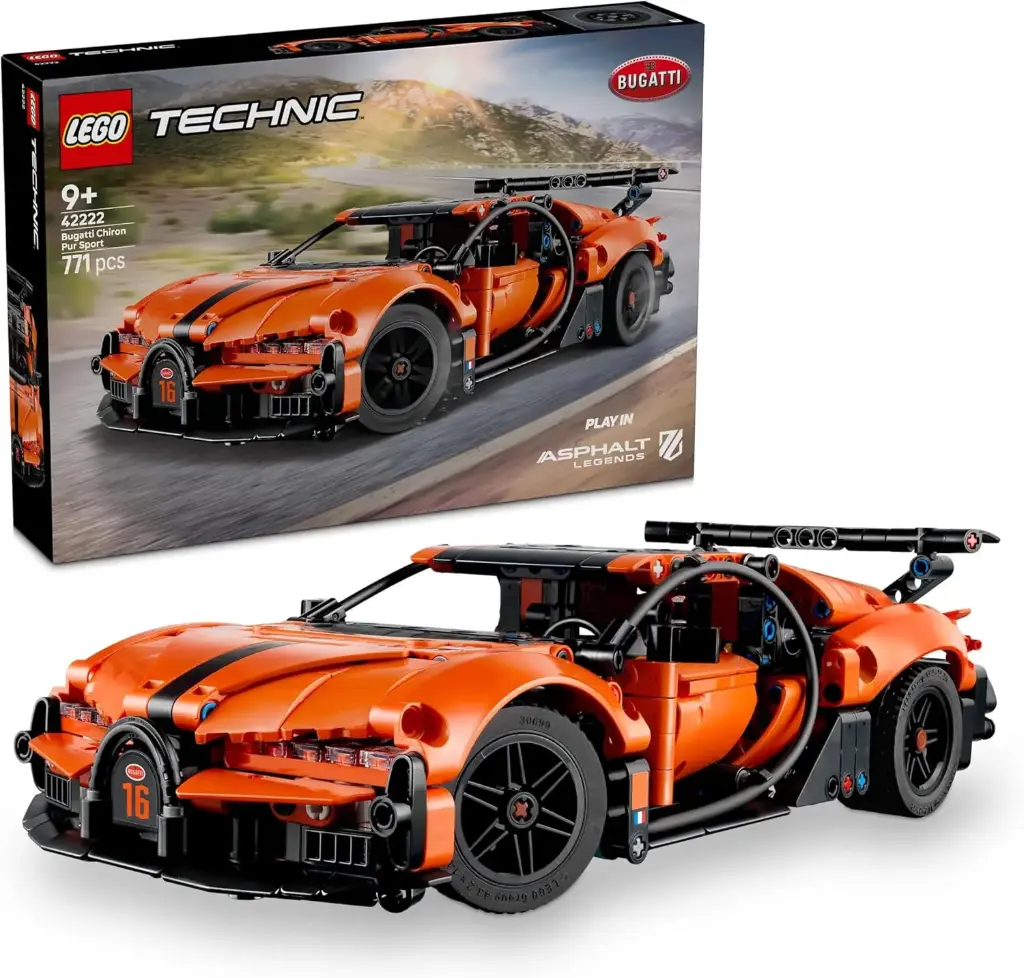 LEGO 42222 Technic Bugatti Chiron Pur Sport | Building Set