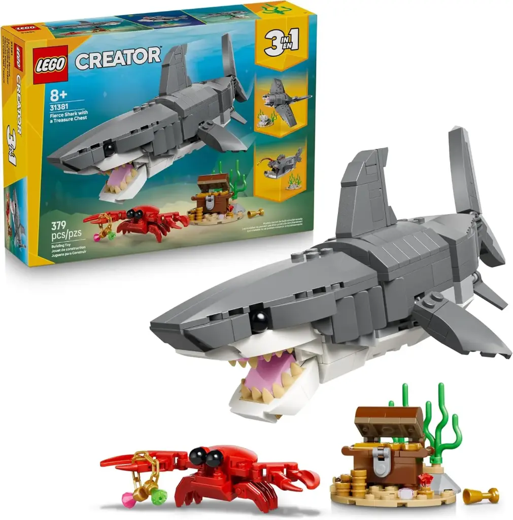 LEGO 31381 Creator Fierce Shark | Building Set