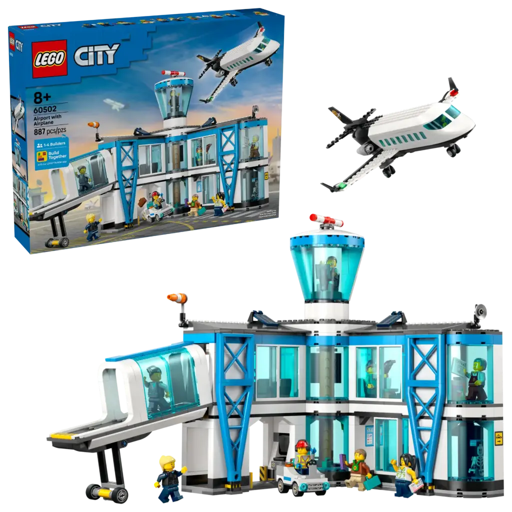 LEGO 60502 City Airport with Airplane