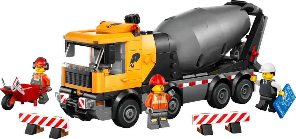 LEGO 60478 City Cement Mixer