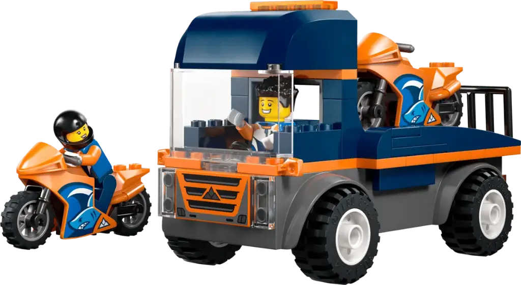 LEGO 60491 City Motorcycle Transporter 