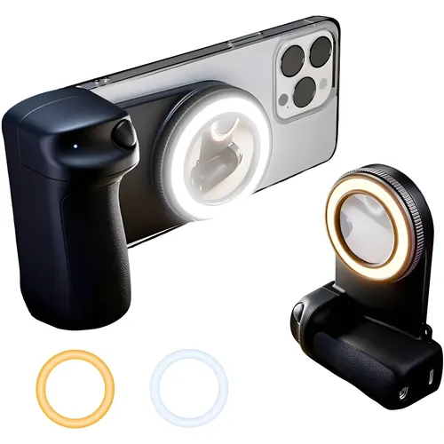 Magnetic Selfie Ring Light with Bluetooth Remote