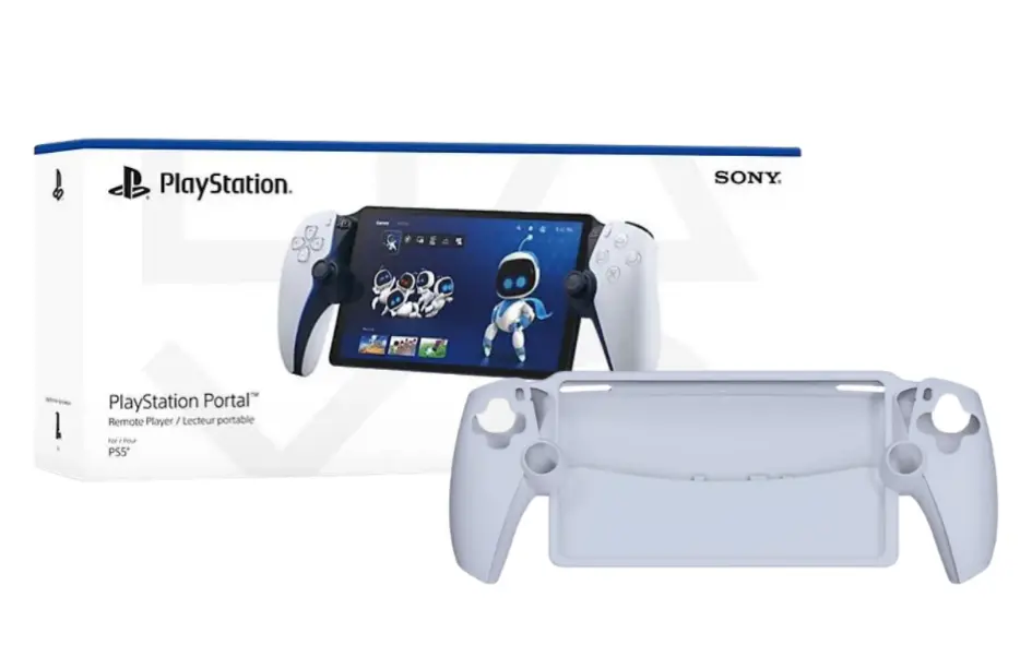 PlayStation Portal White + Protective Silicone Skin