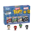 Funko Bitty Pop! 4-Pack: Spider-Man - Spider-Man, Green Goblin, J. Jonah Jameson, Spiderman