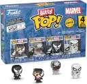 Funko Bitty Pop! 4-Pack: Spider-Man - Venom, Anti-Venom, She-Venom, Spider-Man Vinyl Figures