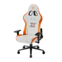Hardcore Gaming Chair White Orange | ONEX STC X