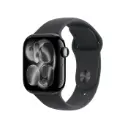 Apple Watch Series 11 GPS 42mm Jet Black Alu Case, Black Sport Band S/M 