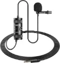 BOYA BY-M1 Pro II Omnidirectional Wired Microphone Black 