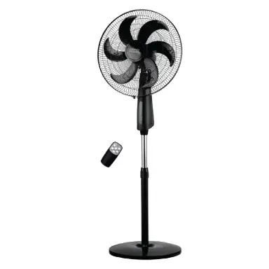 High Speed Stand Fan (45cm) with Remote and Timer