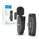 Lightning Wireless Tie Microphone Hoco 8-pin L15 Black 