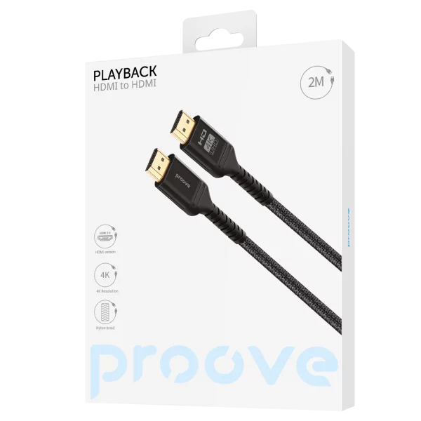 Proove Playback HDMI to HDMI 4K Cable 2m