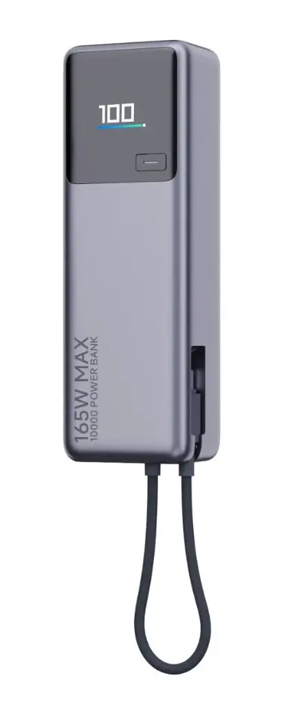 Xiaomi Mi 10000mAh 165W Powerbank with Integrated USB C Cable
