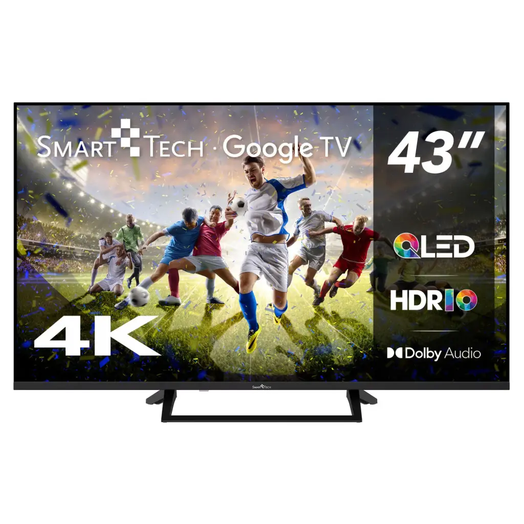 SmartTech 43" 4K QLED Google TV