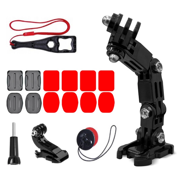 Cycling Helmet Chin Mount Set Universal | GoPro / DJI / Insta360 / SJCam / Eken Cameras