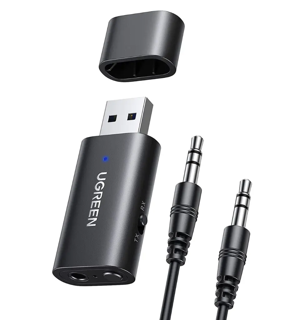 Bluetooth 5.1 Transmitter/Reciever Wireless Audio Adapter  3.5mm | Ugreen  