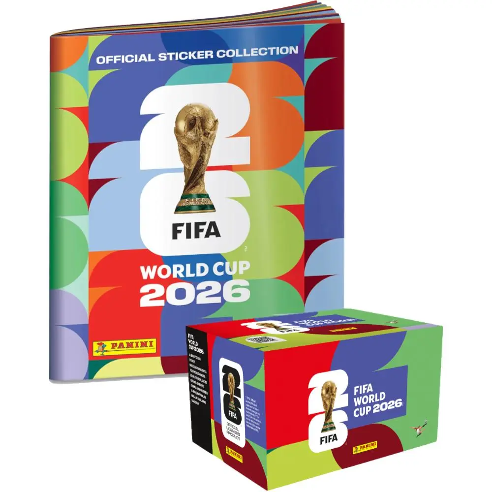 100 Packets official sticker collection | The Panini FIFA World Cup 2026™ 