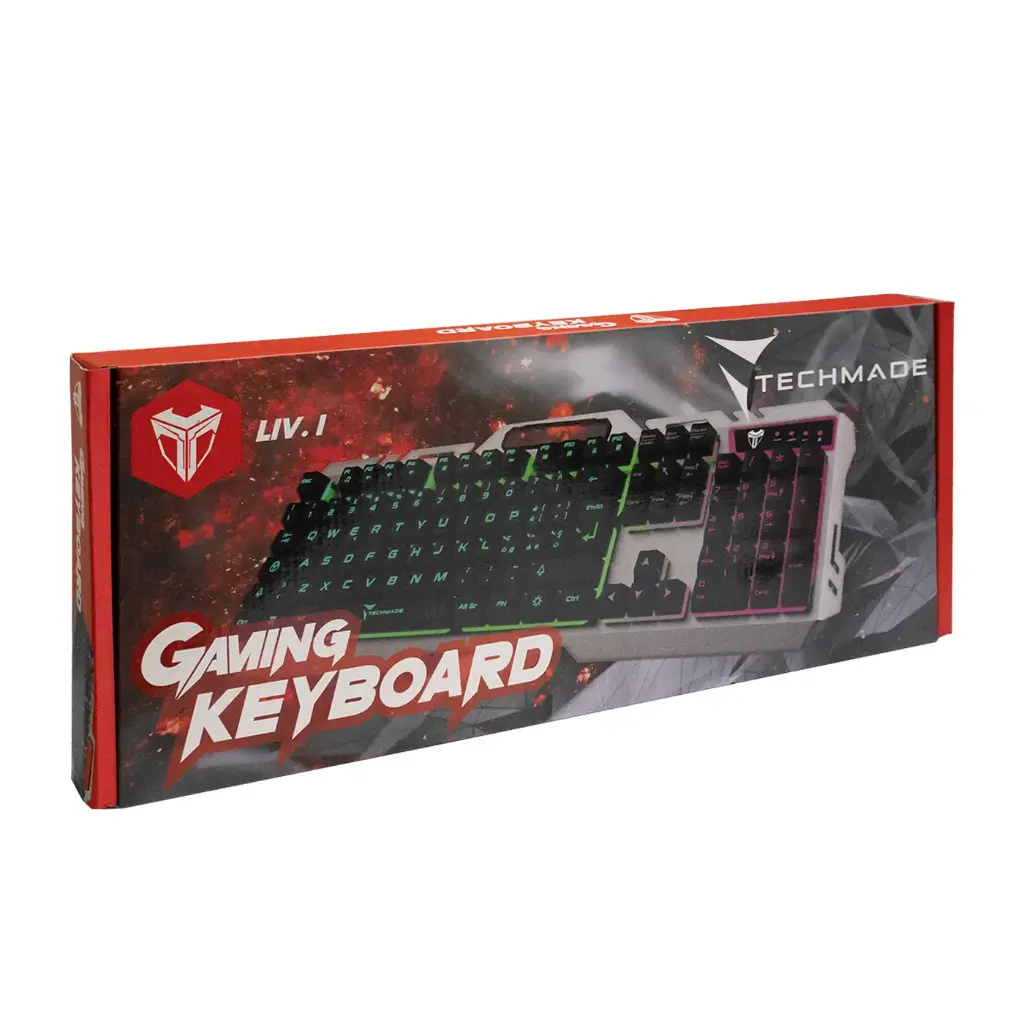 Techmade GK023 Gaming Mechanical Keyboard 