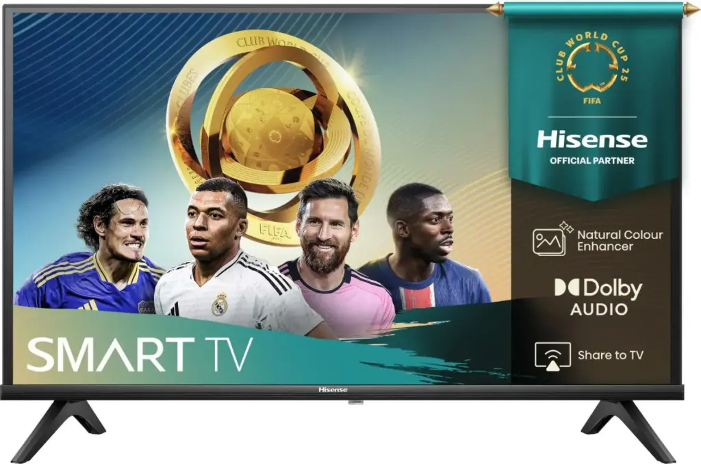 Hisense 40″ Full HD Smart TV Wi-Fi