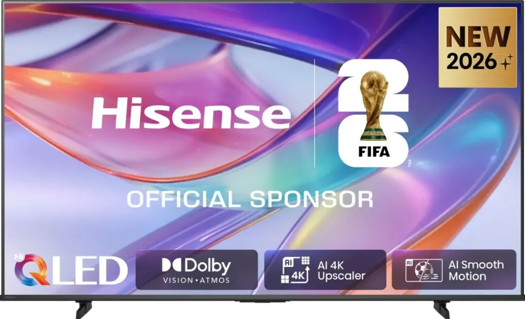 Hisense 50″ 60Hz 4K Hi-QLED Smart TV Wi-Fi 
