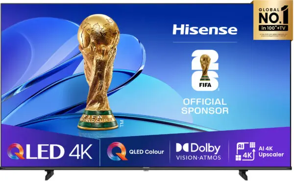 Hisense 85″ QLED 4K Ultra HD Smart TV Wi-Fi 