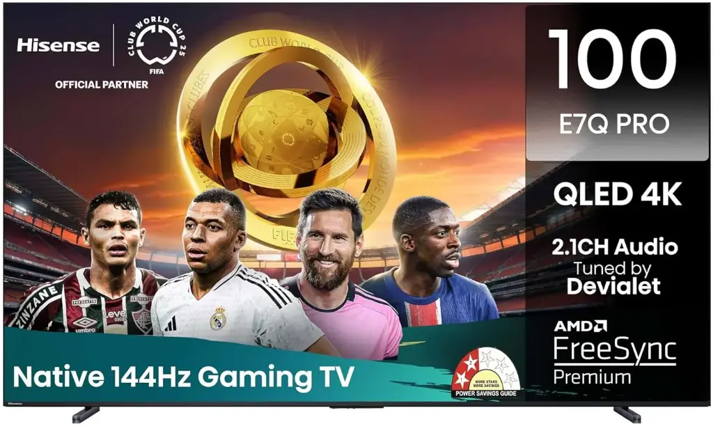 Hisense PRO 100″ 4K QLED Smart TV Wi-Fi 