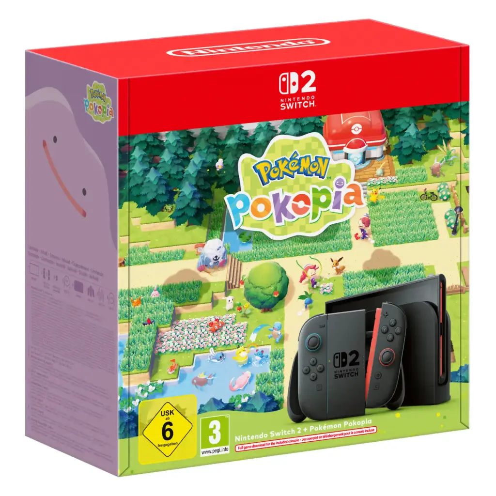 Nintendo Switch 2 Console Black + Pokemon Pokopia Bundle