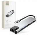Tech-Protect HB02 Hub 6-in-1 with RJ45 100W