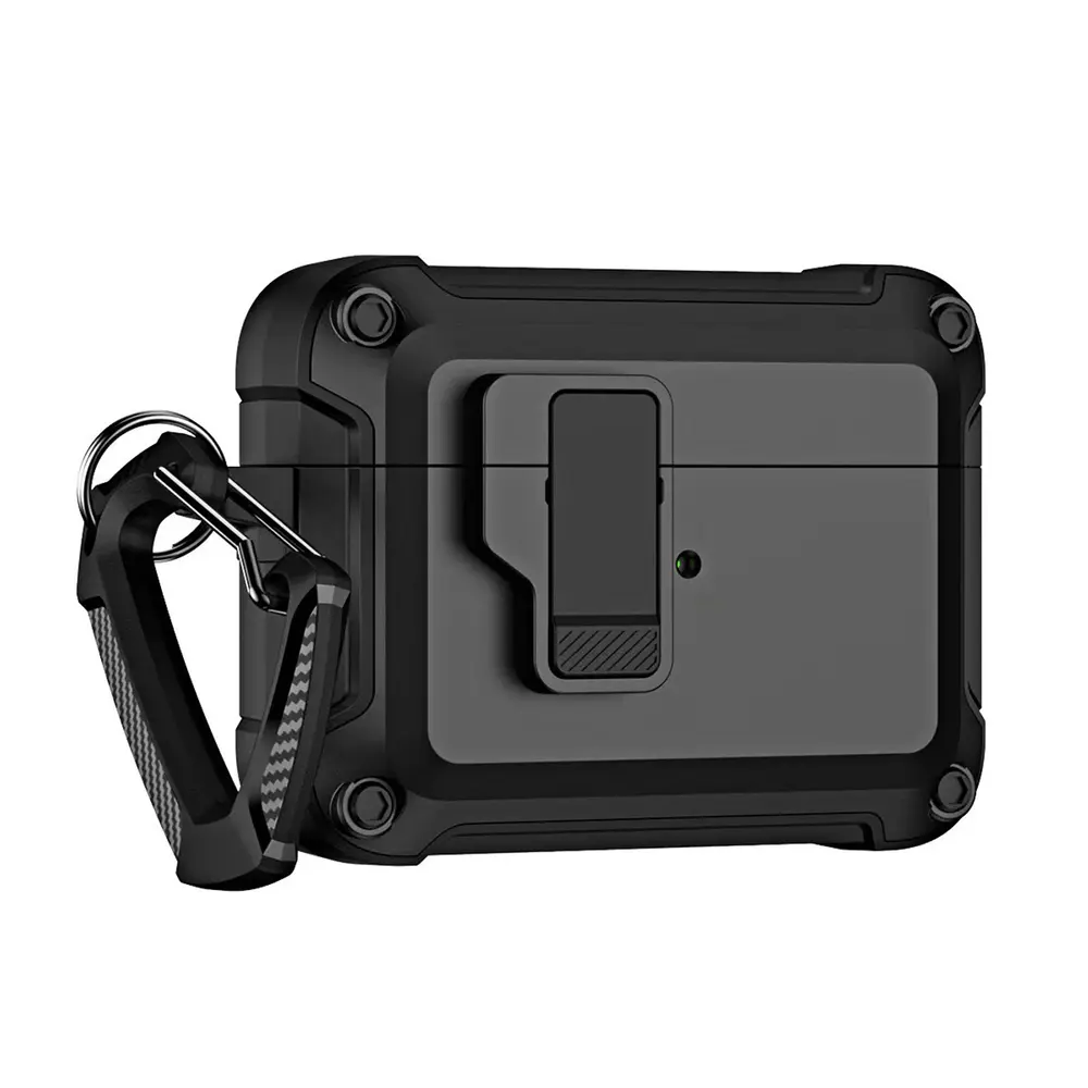 Airpods 4 Armor Case with Carabiner