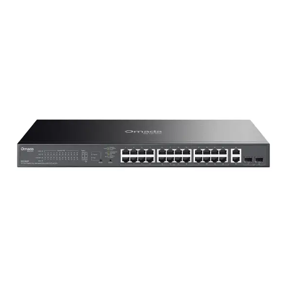 26 Port TP-Link Omada V1 Switch Managed   10/100/1000 Mbps (PoE+) ES228GP
