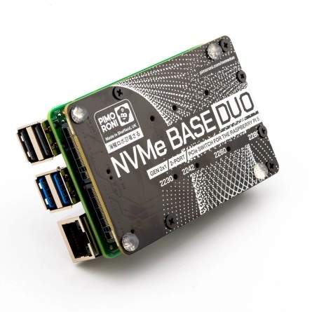 Dual NVMe base for Raspberry Pi 5