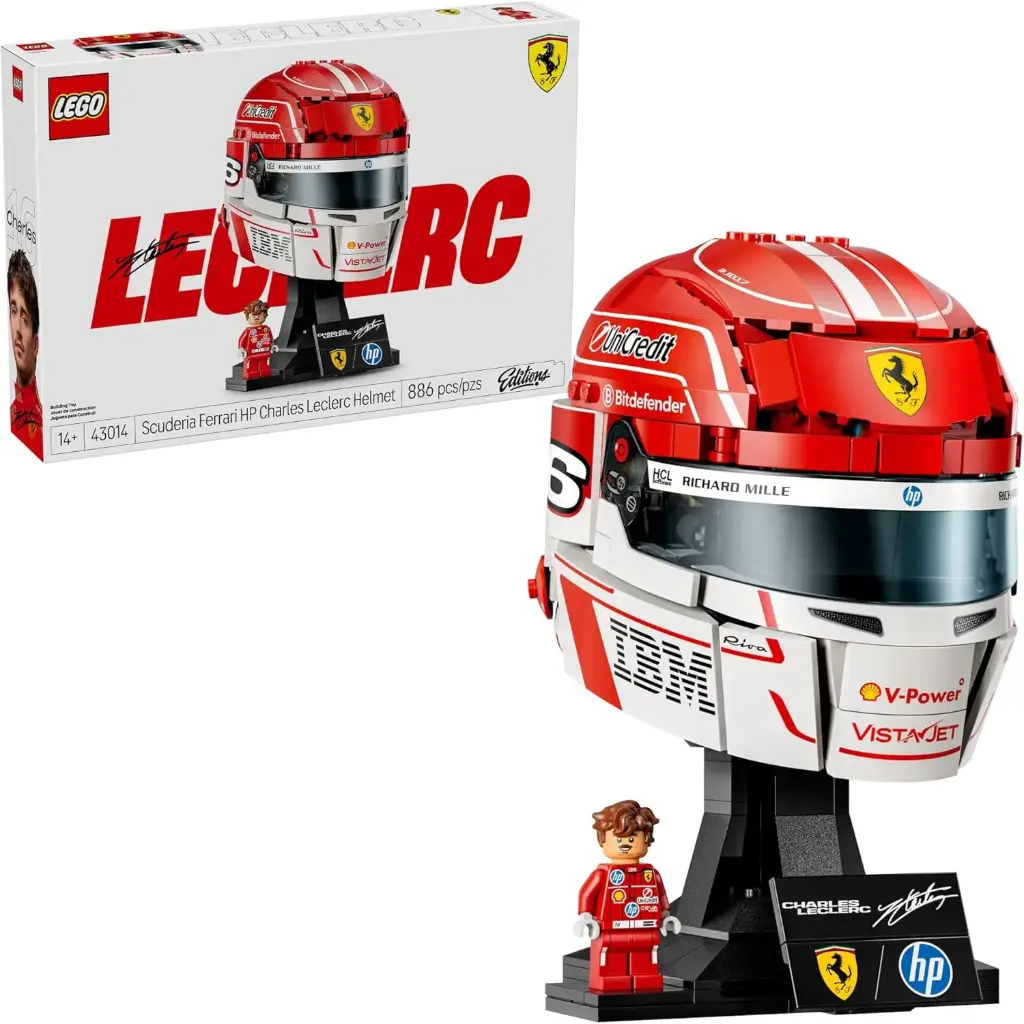 LEGO 43014 - Scuderia Ferrari HP Charles Leclerc Helmet 