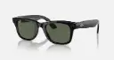 Ray-Ban Meta Wayfarer Gen 1 | Standard Green Lenses - Matte Black 
