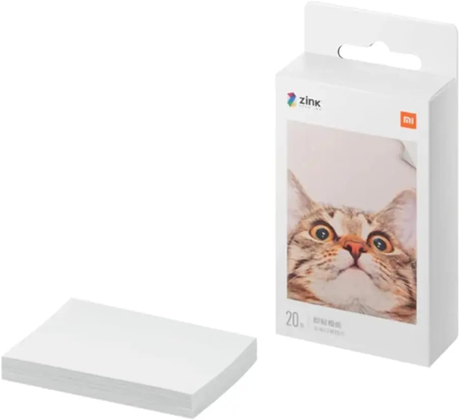 Xiaomi Mi Portable Photo Printer Paper 2x3-inch, 20-sheets