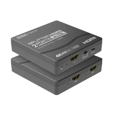 HDMI Splitter 4K 60Hz  | GBC EVO PRO-A 2 Outputs with Downscaling