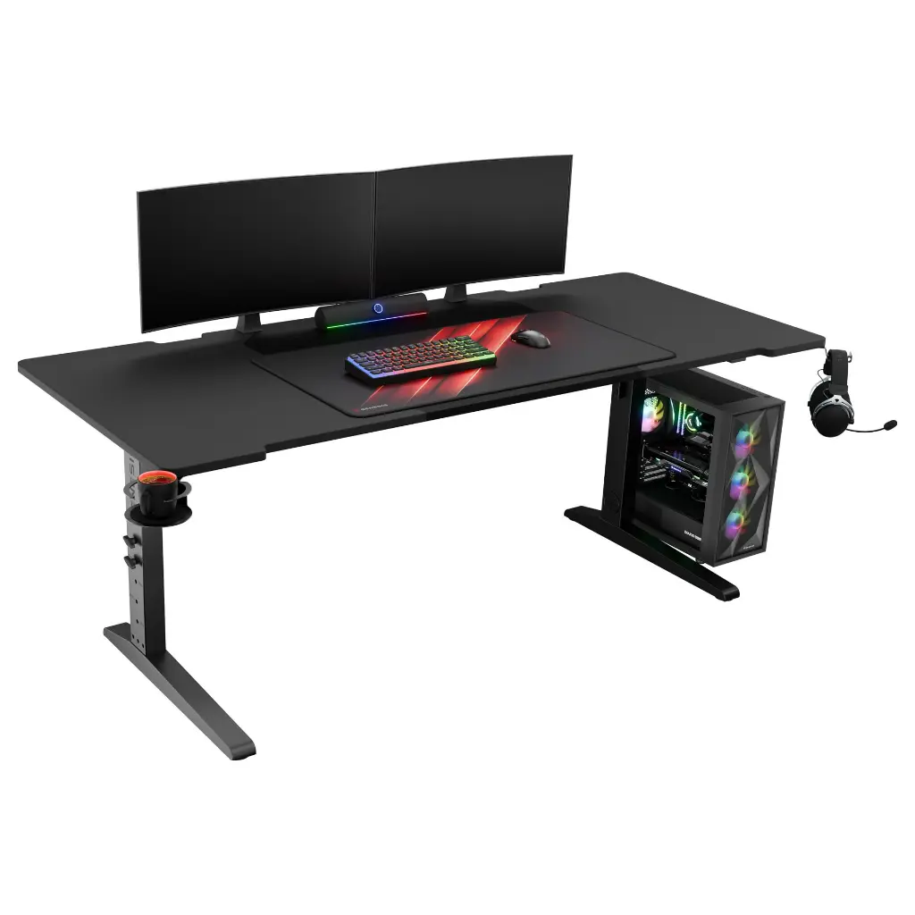 Modular Gaming Desk HOLM 180 RGB | Genesis 