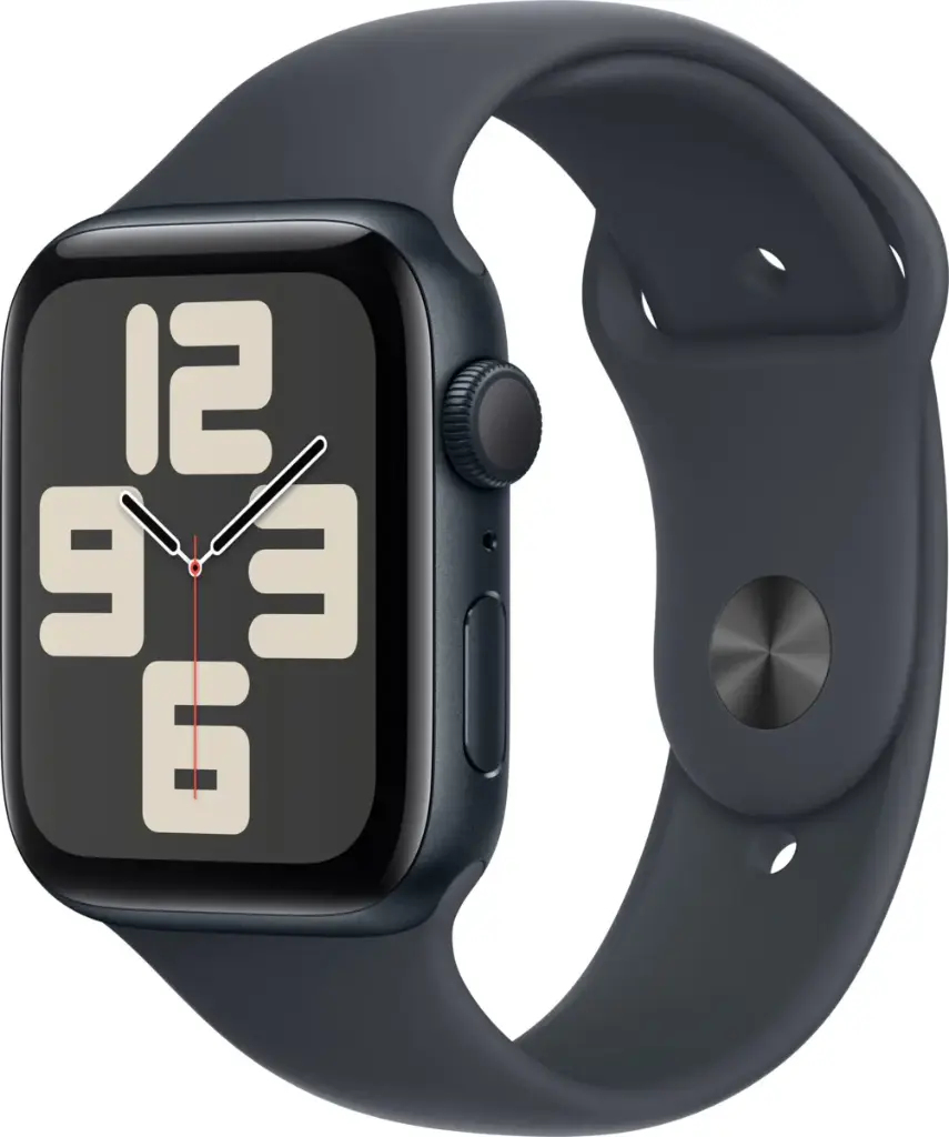 Apple Watch SE Gen 2 GPS (Sports Band) | Smartwatch 44mm Midnight Black