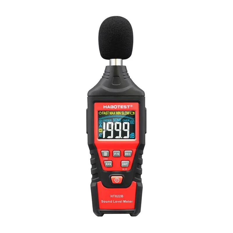Digital Decibel Meter USB A/C | Habotest
