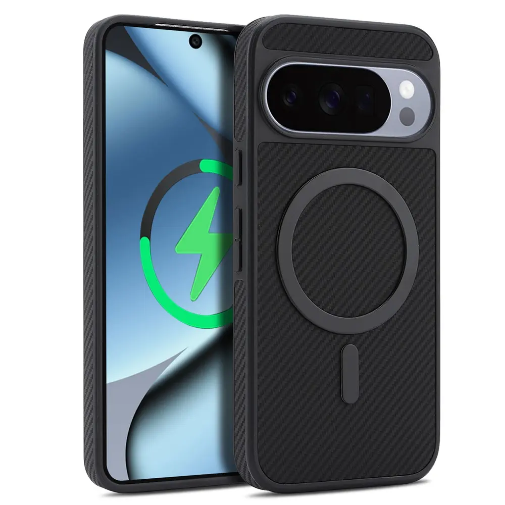 MagSafe Case Carbon Fiber Texture | Google Pixel 9/10 Pro XL