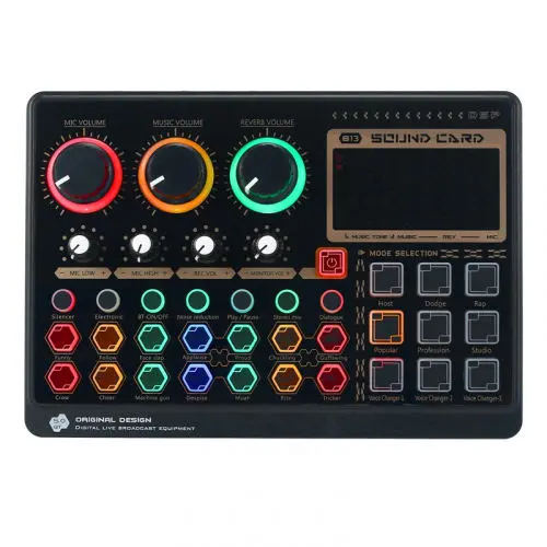 B13 Multifunctional Live Sound Card 