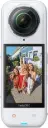 Insta360 X5 Satin White - 8K 360° Camera with Dual 1/1.28" Sensors