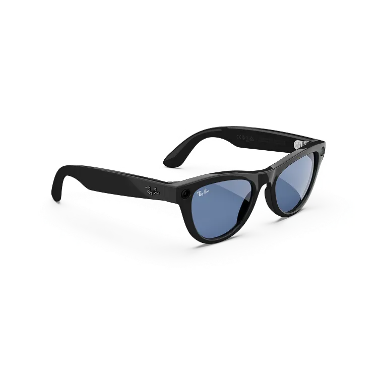 Ray-Ban Meta Skyler Gen 1 | AI Glasses - Blue Lense/Shiny Black