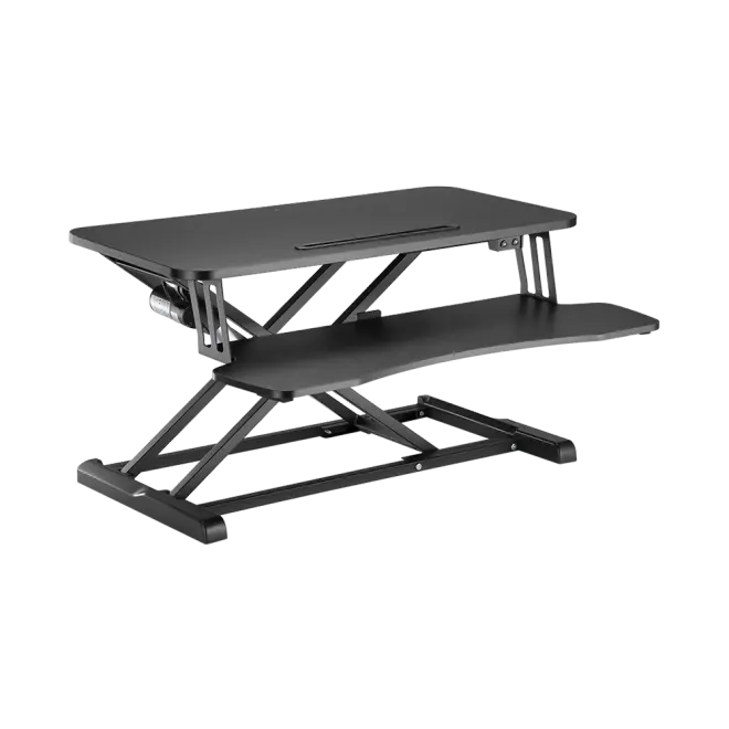 Electric X-Lift Desk Converter - BRATECK DWS15-01E