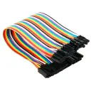 ACEBOTT 20CM Dupont Wire 40pin Female to Female