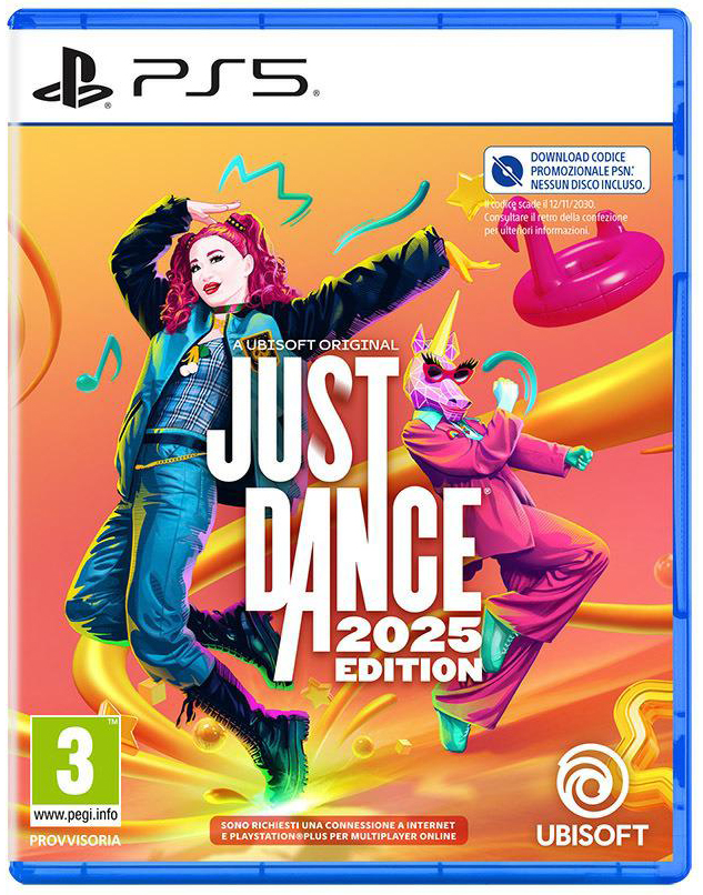 Just Dance 2025 Standard Edition - PS5 (Digital Code Only No Disc)